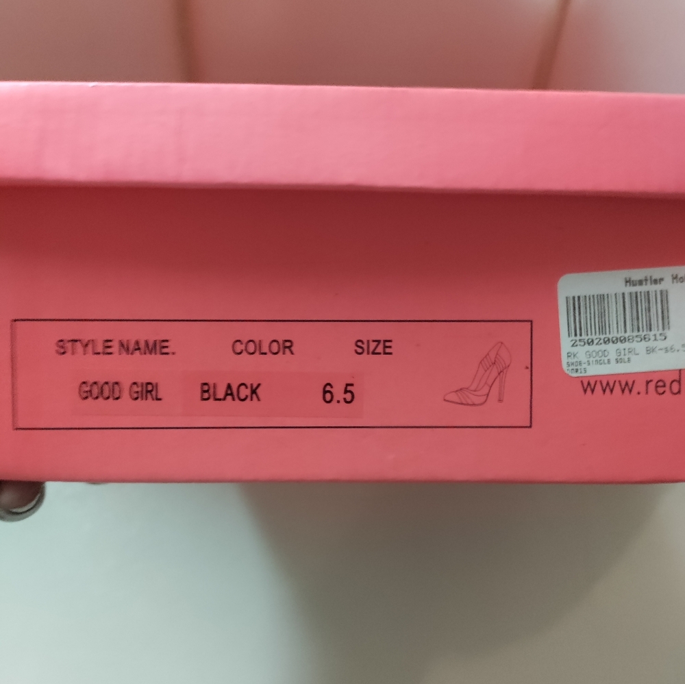 Red Kiss Pointed Toe patent leather transparent stilettos 37